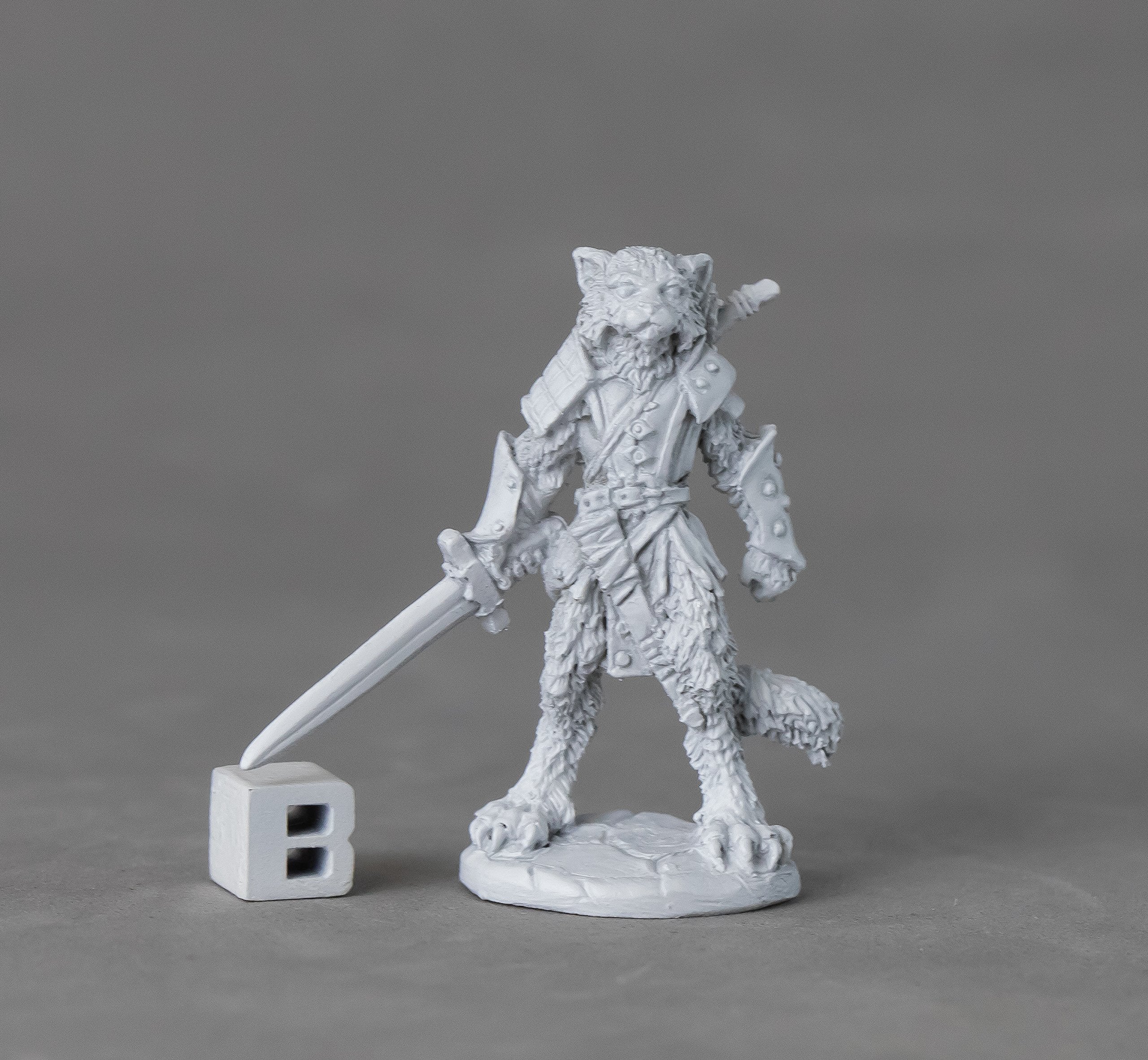 Dark Heaven Legends: Mal, Catfolk Warrior