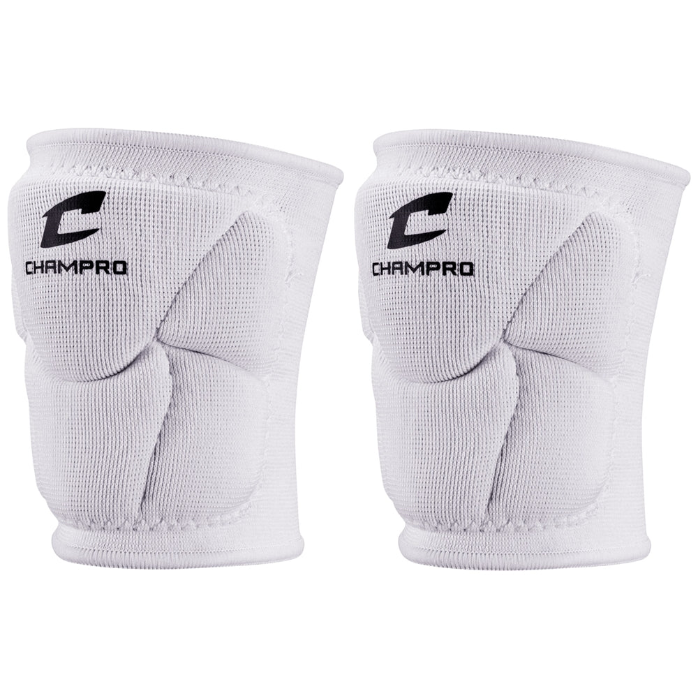 Pro-Plus Low Profile Knee Pad - White, Large
