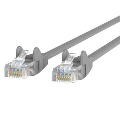 Belkin - A3L791B10-S 10 Ft. Cat 5 Gray UTP Patch Cable