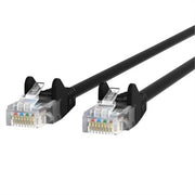 Belkin - A3L791B25-BLK-S 25 Ft. Cat 5E Black Patch Cable