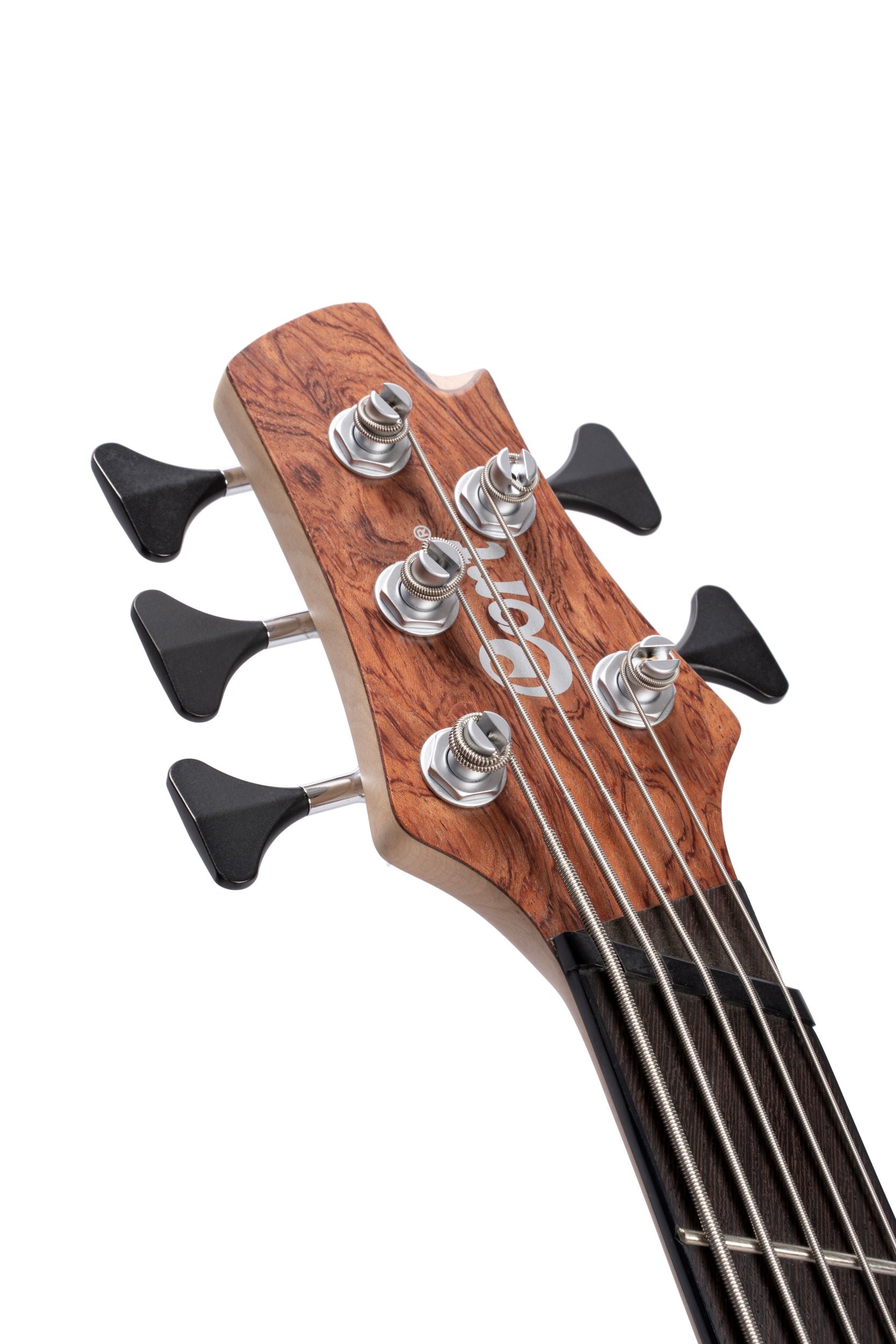 Cort A5BEYONDOPBN Artisan Series A5 Beyond 5 String Bass Guitar. Open Pore Bubinga Natural