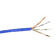 CAT5e SOLID BULK CABLE * 4PR;24AWG; 1000' RED