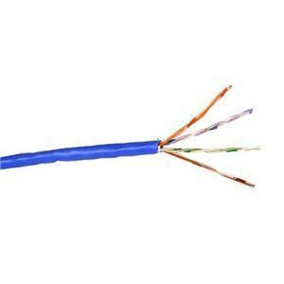 CAT5e SOLID BULK CABLE * 4PR;24AWG; 1000' RED