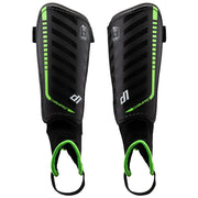 D1 Soccer Shin Guards - Optic Green, Large