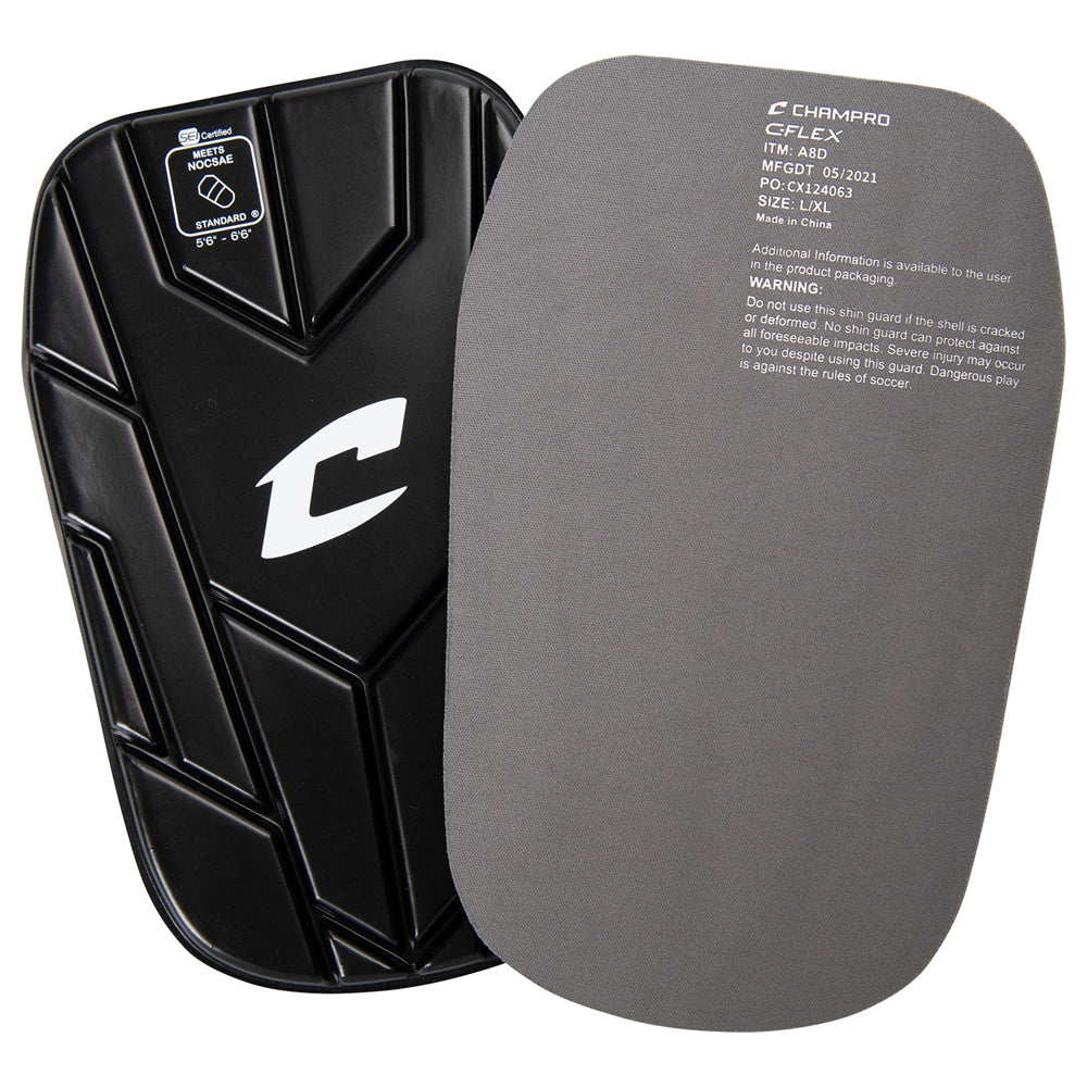 C-Flex NOCSAE Shin Guard Insert, Large