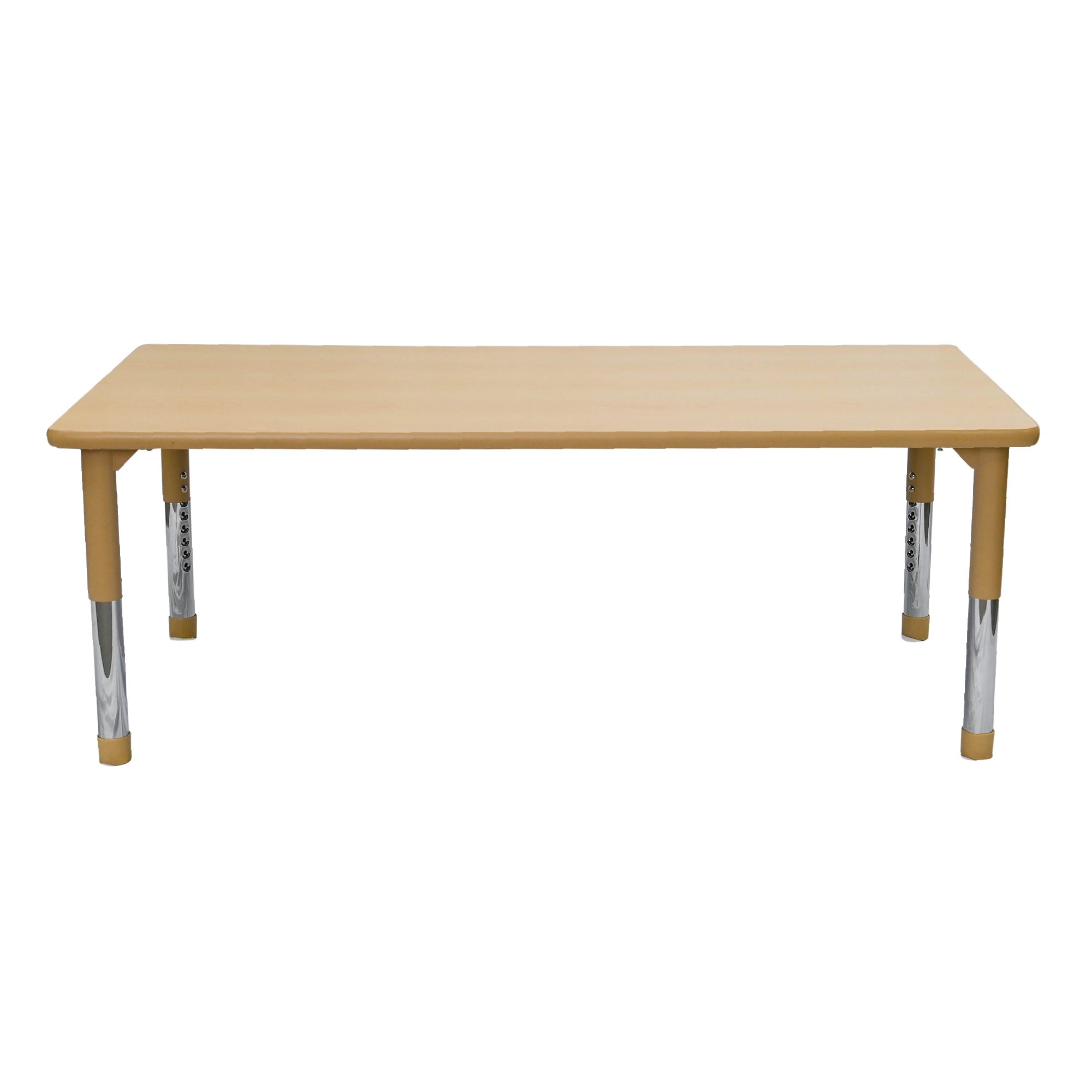 AS WE GROW Maple Tan Rectangular Adjustable Table - 30" x 60"