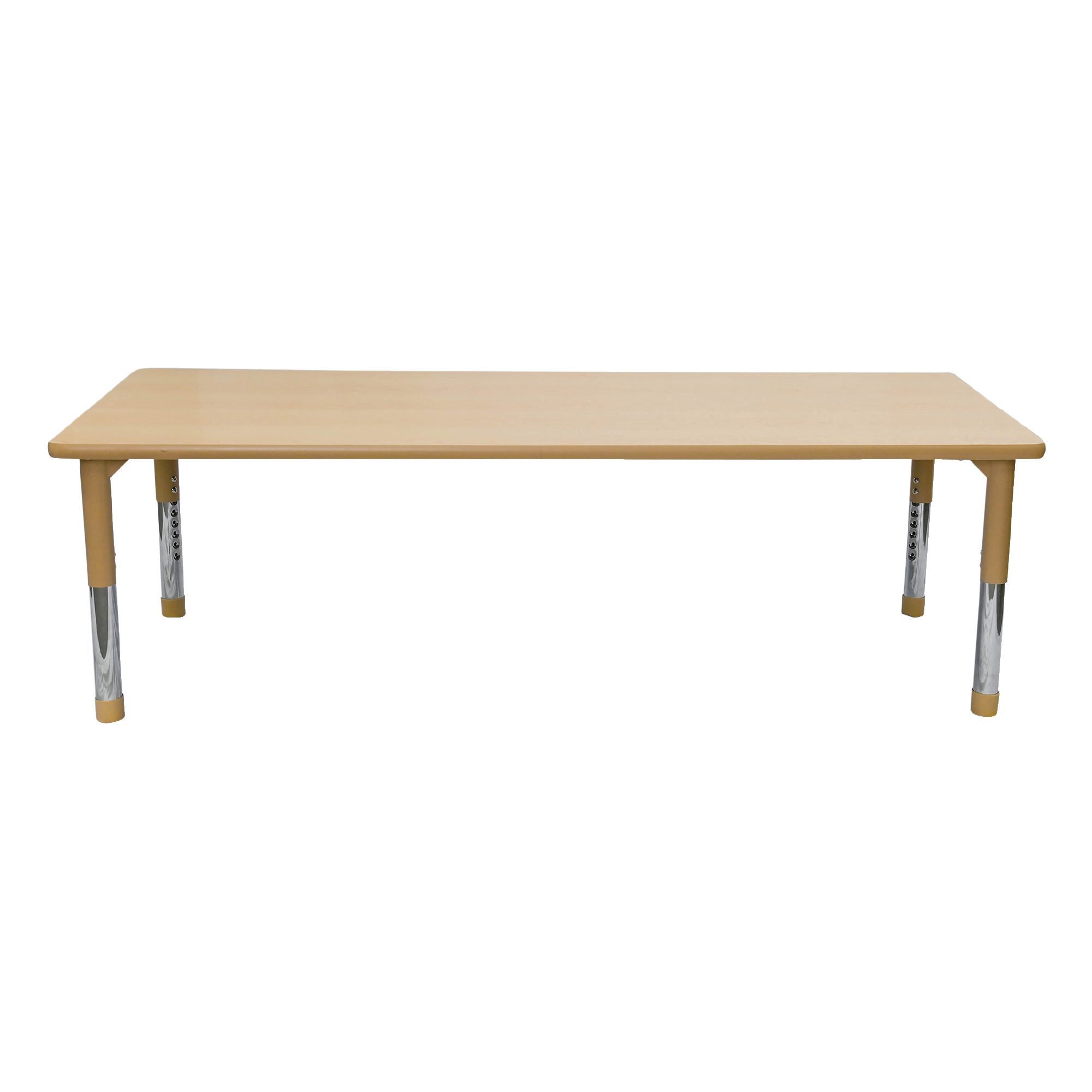 AS WE GROW Maple Tan Rectangular Adjustable Table - 30" x 72"