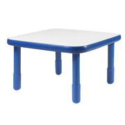 BASELINE 30" Square Table - Royal Blue with 18" Legs