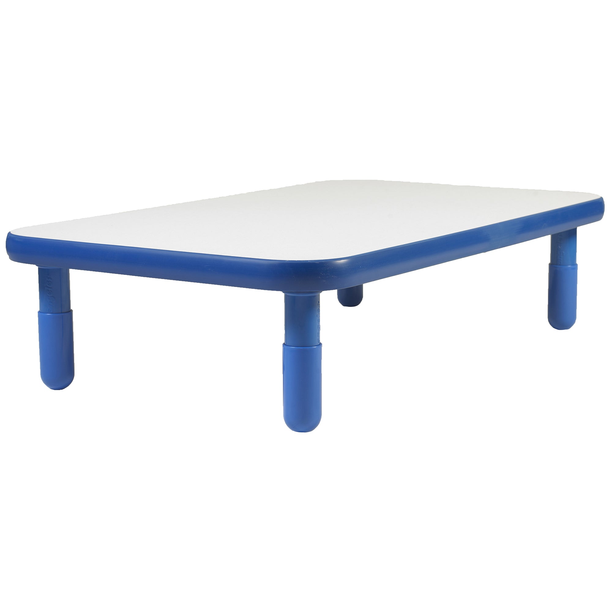 BASELINE 48" x 30" Rectangular Table - Royal Blue with 12" Legs