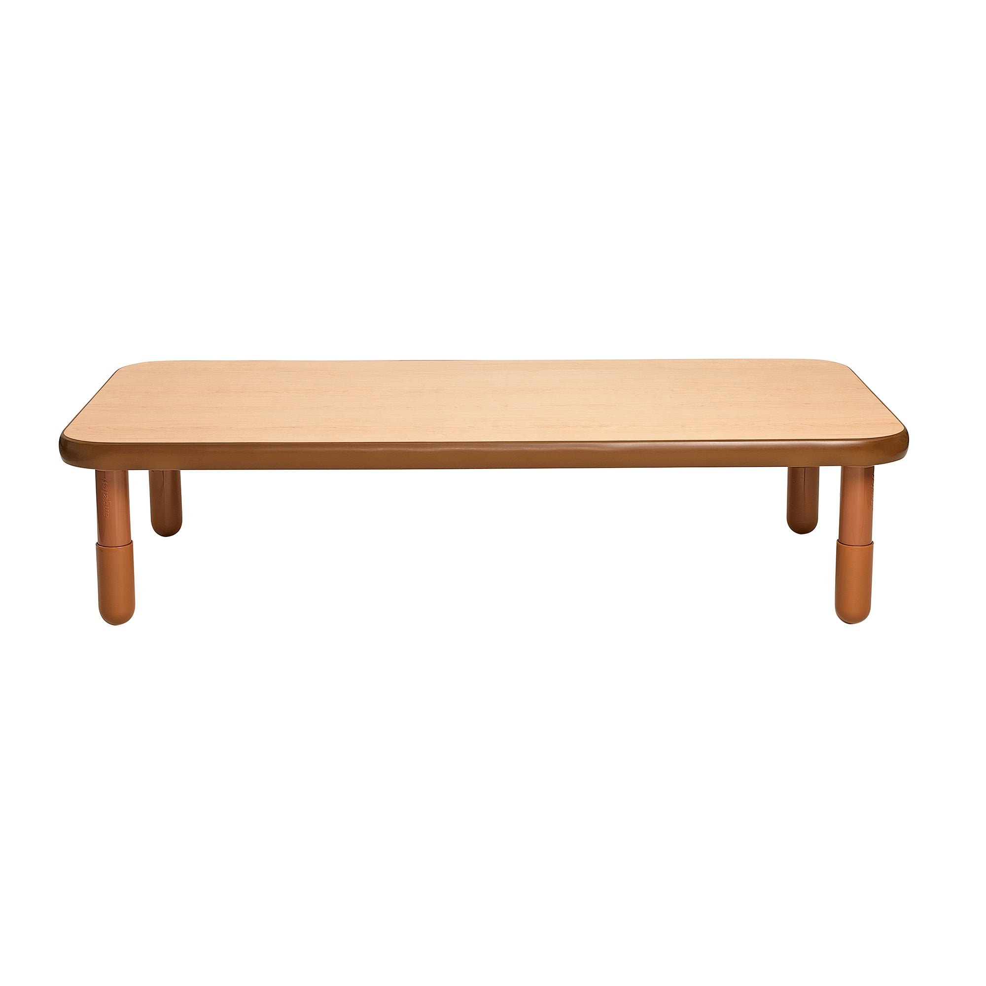 BASELINE 60" x 30" Rectangular Table - Natural Wood with 14" Legs