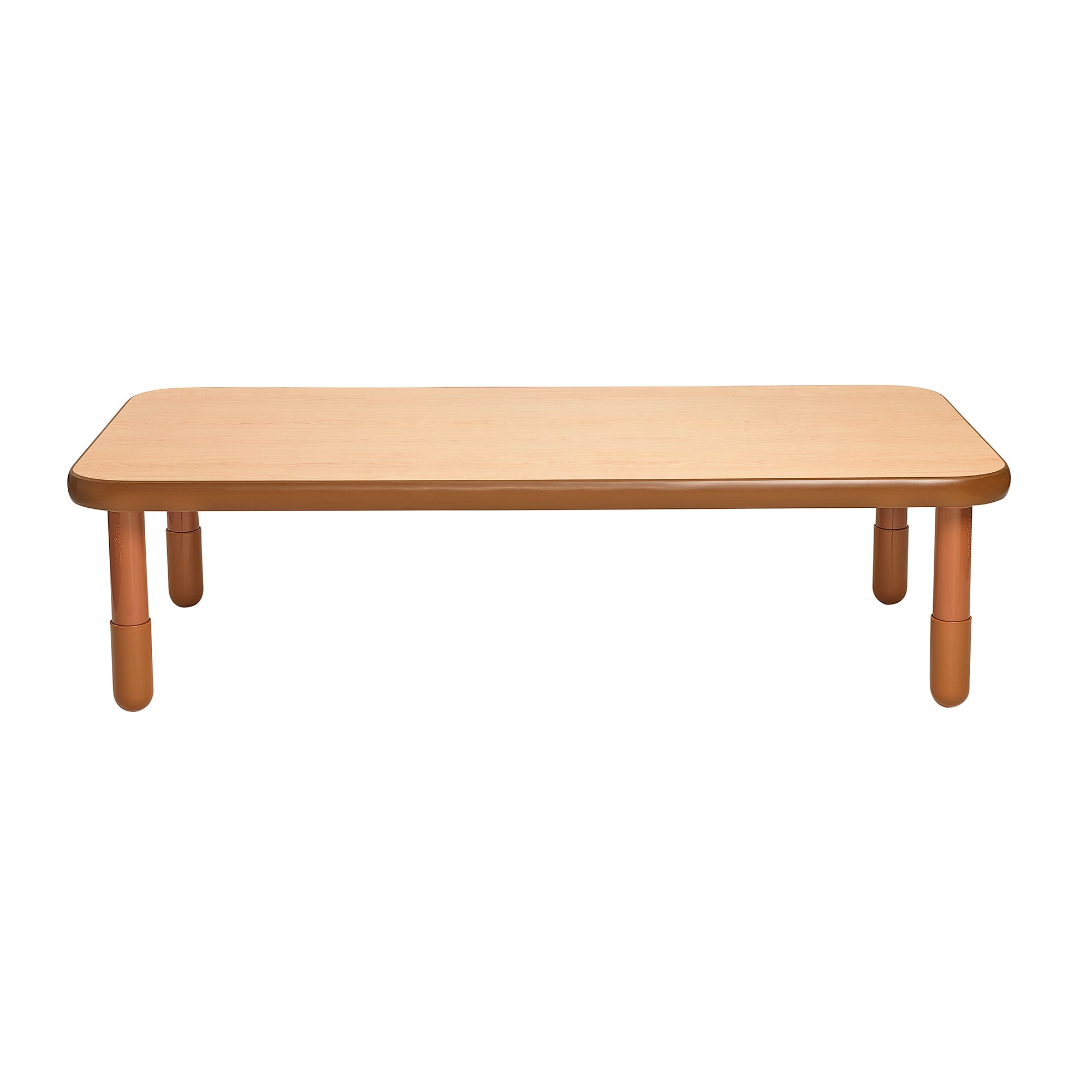 BASELINE 60" x 30" Rectangular Table - Natural Wood with 16" Legs