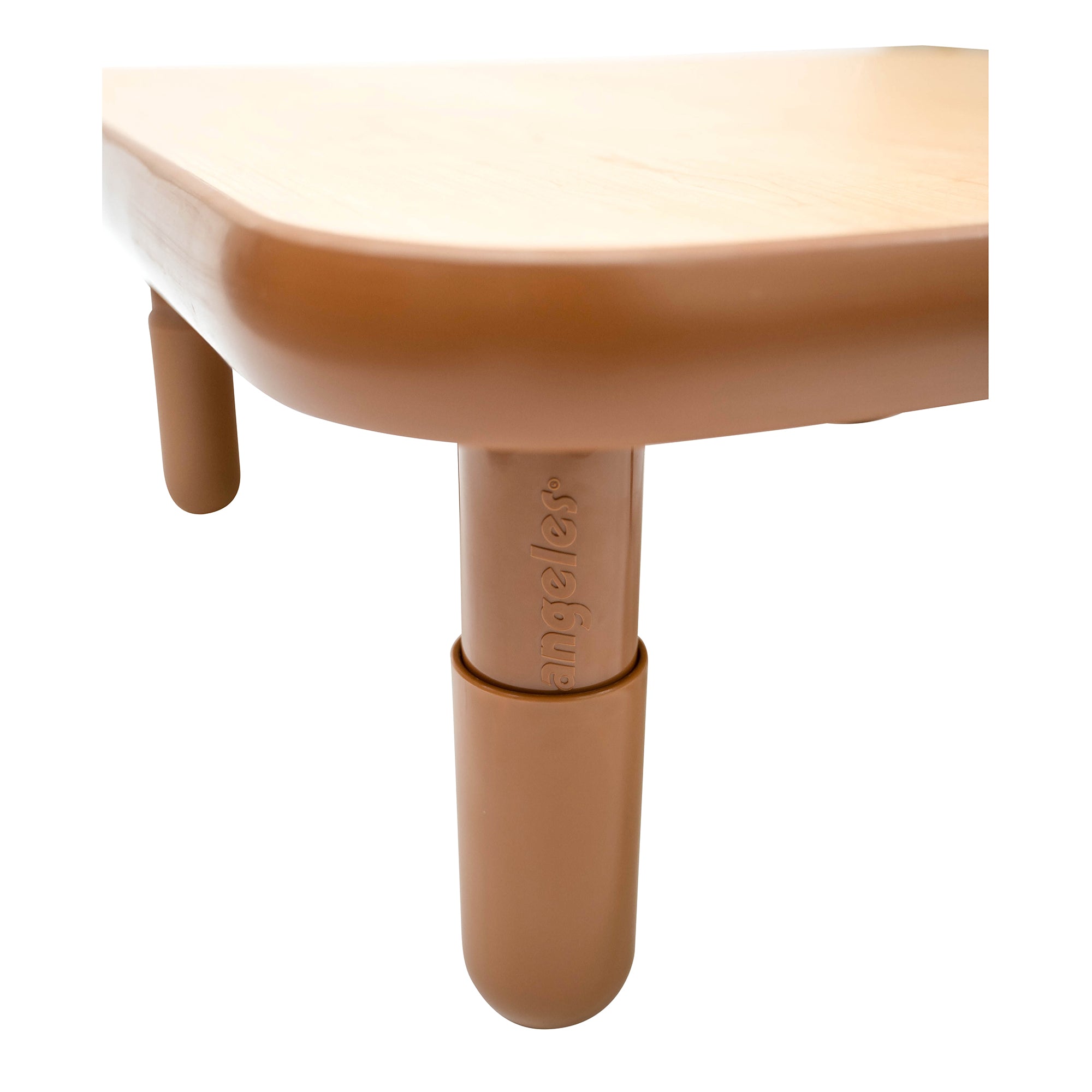 BASELINE 60" x 30" Rectangular Table - Natural Wood with 18" Legs