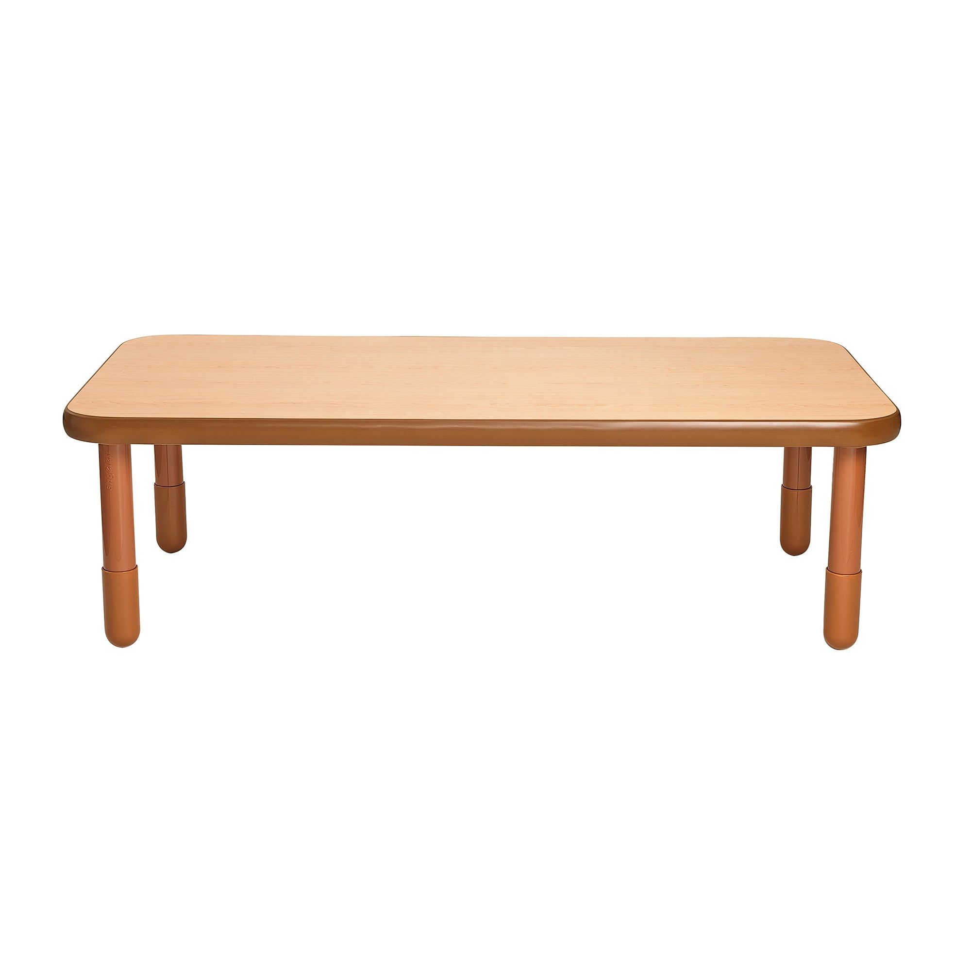 BASELINE 60" x 30" Rectangular Table - Natural Wood with 18" Legs