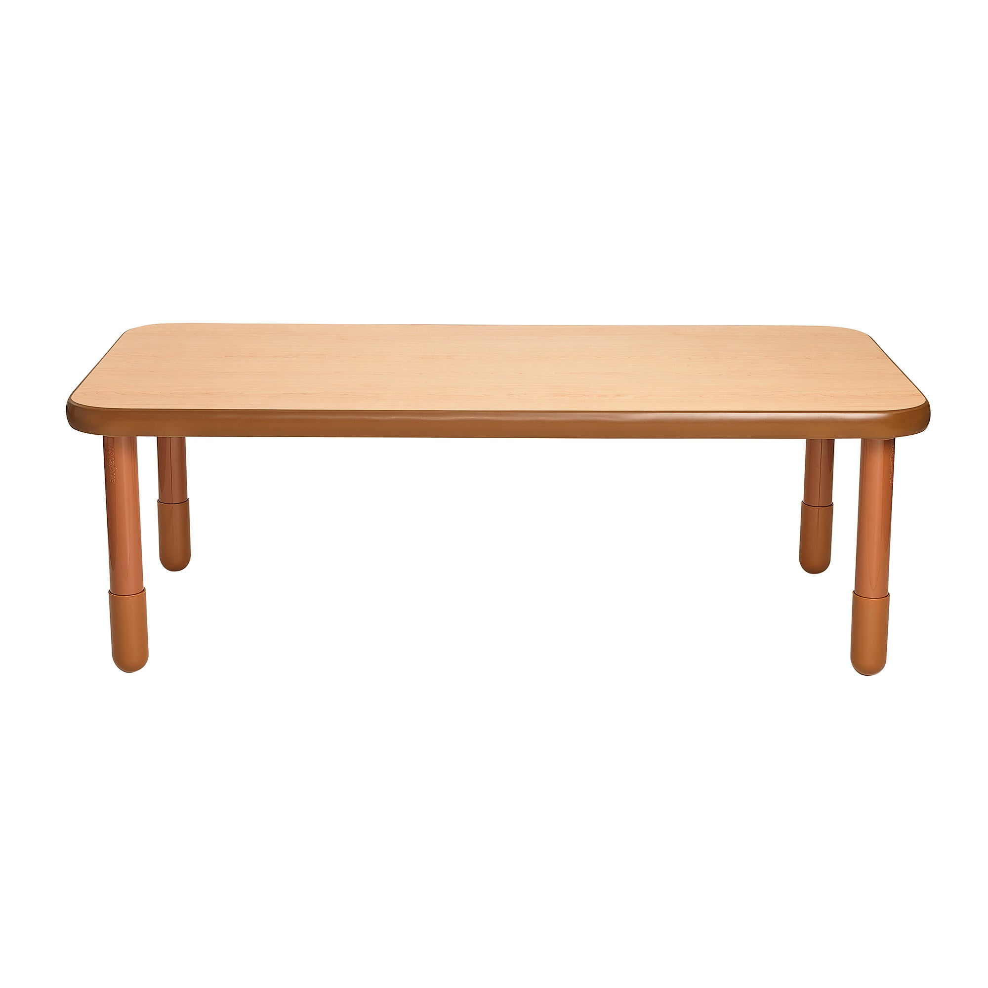 BASELINE 60" x 30" Rectangular Table - Natural Wood with 20" Legs