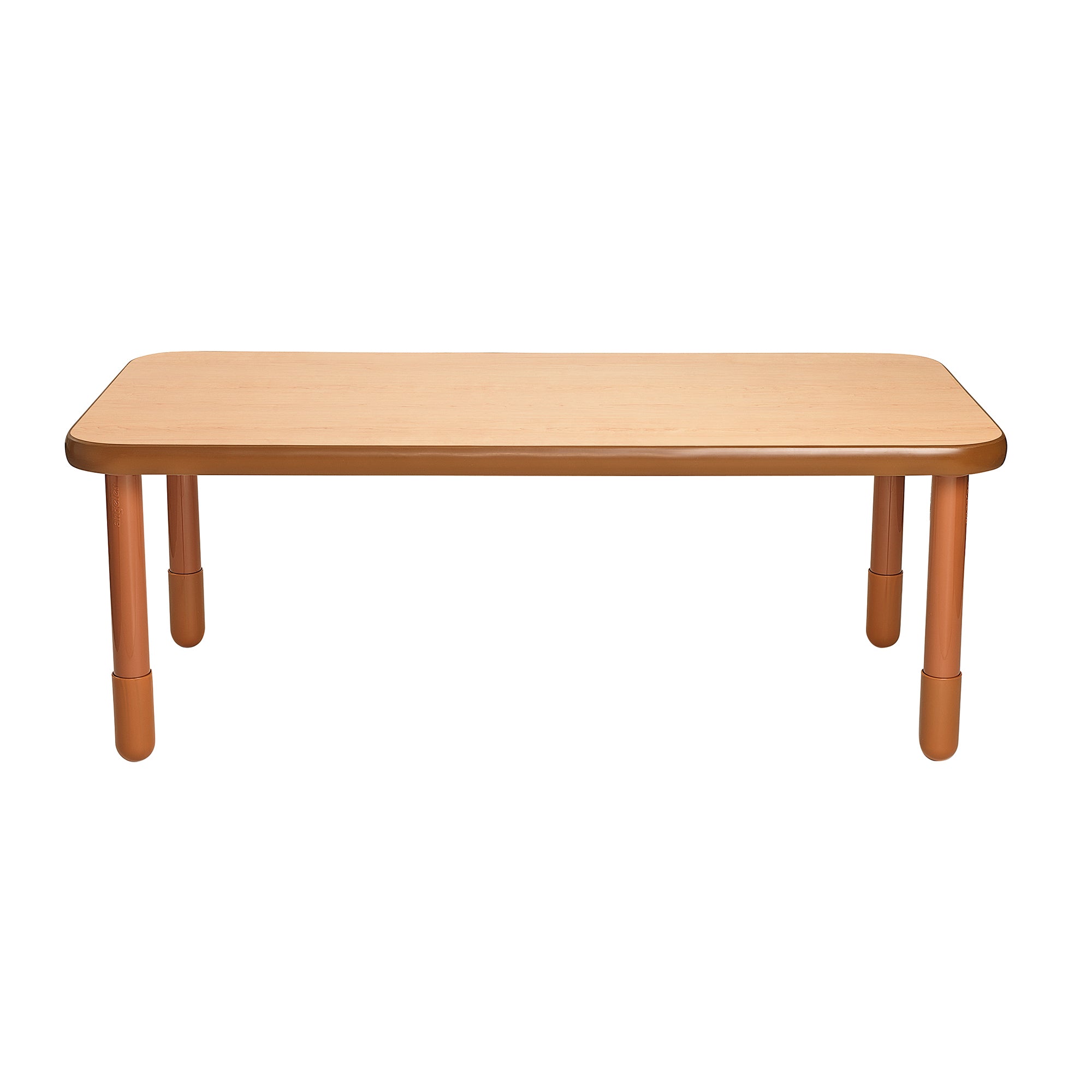 BASELINE 60" x 30" Rectangular Table - Natural Wood with 22" Legs