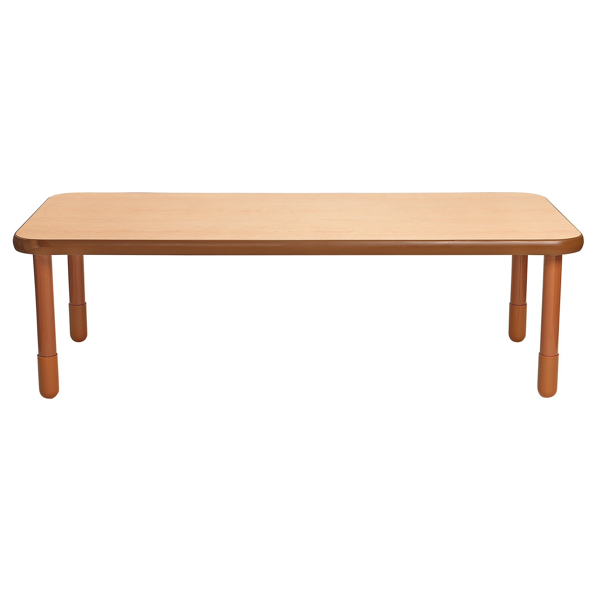 BASELINE 72" x 30" Rectangular Table - Natural Wood with 22" Legs