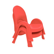 Value Stack 5" Child Chair - Set of 2 - Candy Apple Red