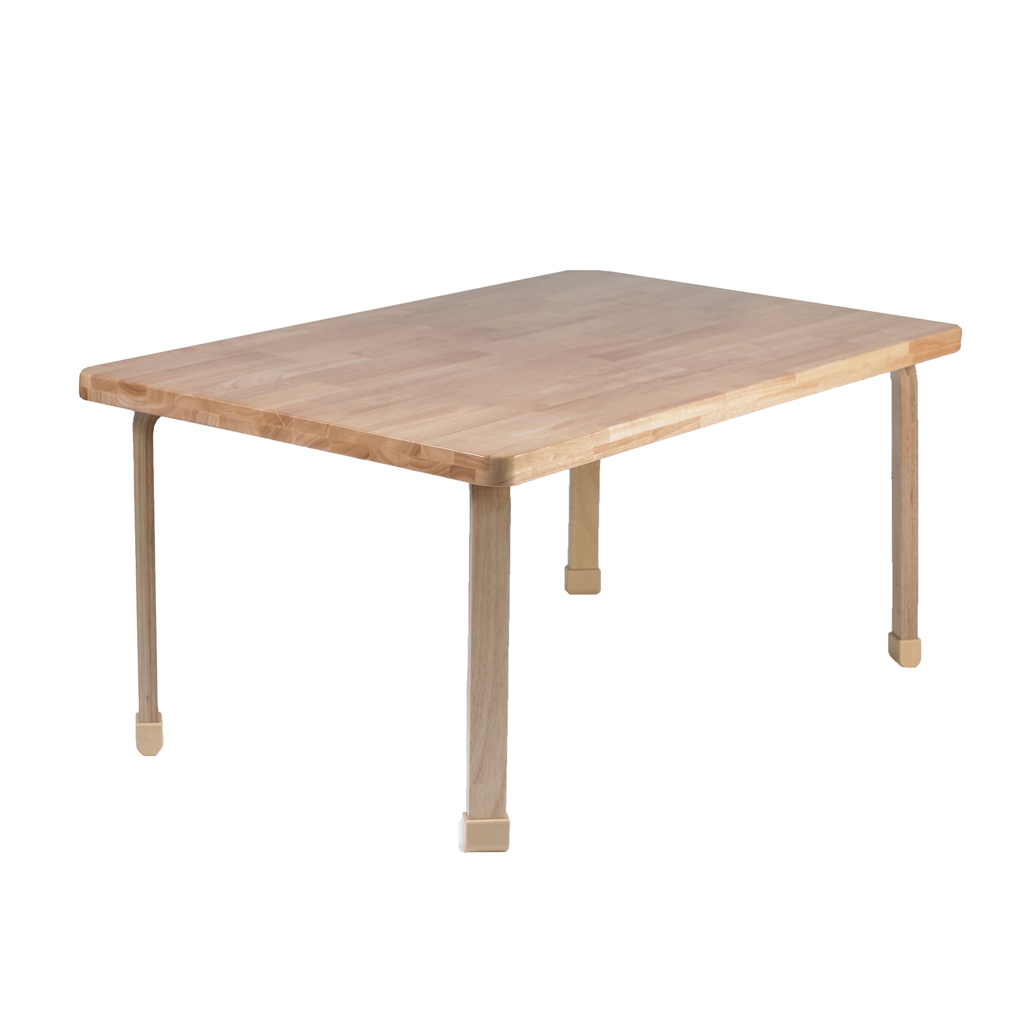 Rectangle NaturalWood Table Top with 22" Legs