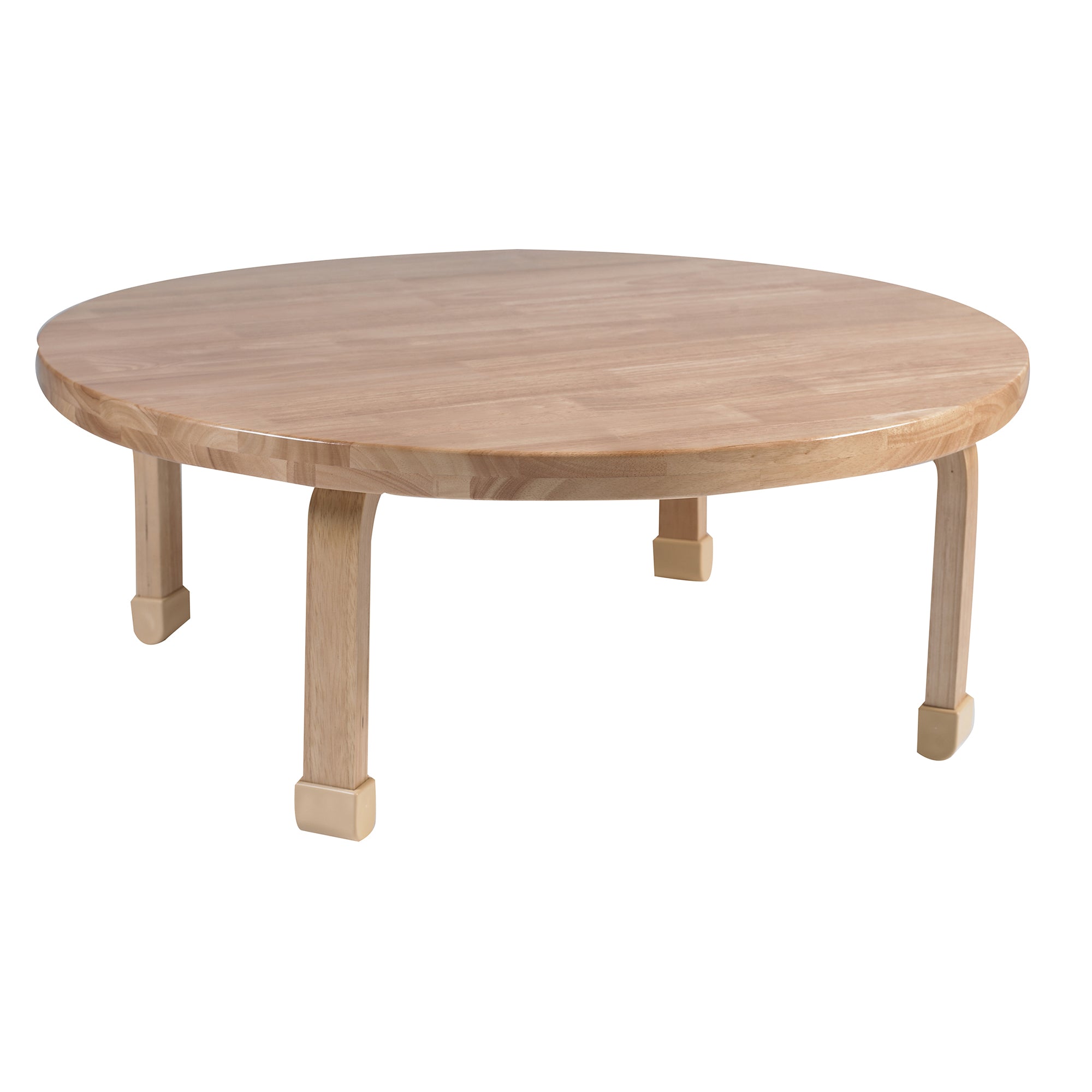 36" Dia Round NaturalWood Table Top with 14" Legs