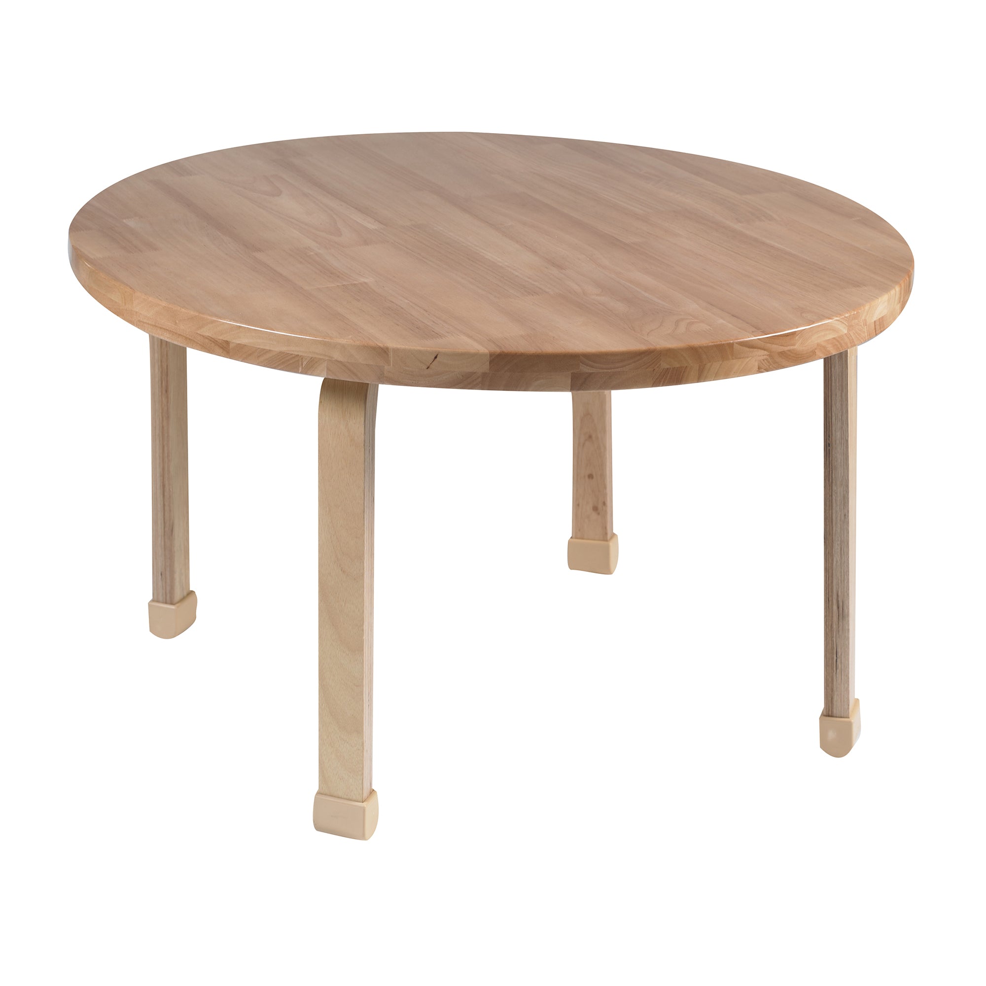 36" Dia Round NaturalWood Table Top with 22" Legs