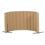 Quiet Divider with Sound Sponge 30" x 6' Wall - Natural Tan