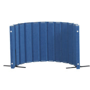 Quiet Divider with Sound Sponge 30" x 6' Wall - Blueberry