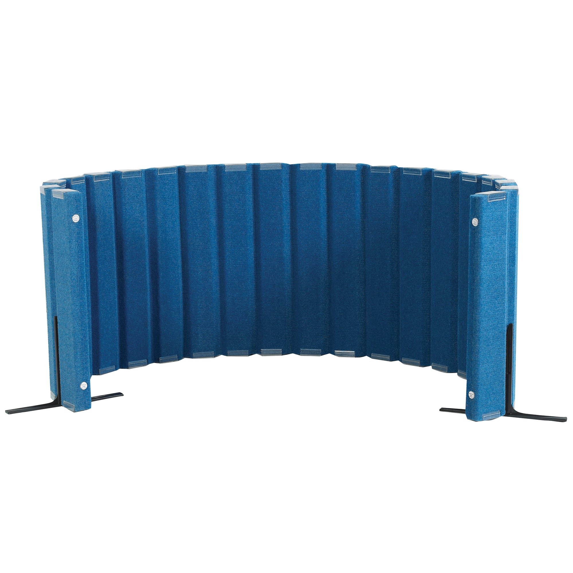 Quiet Divider with Sound Sponge 30" x 10' Wall - Blueberry