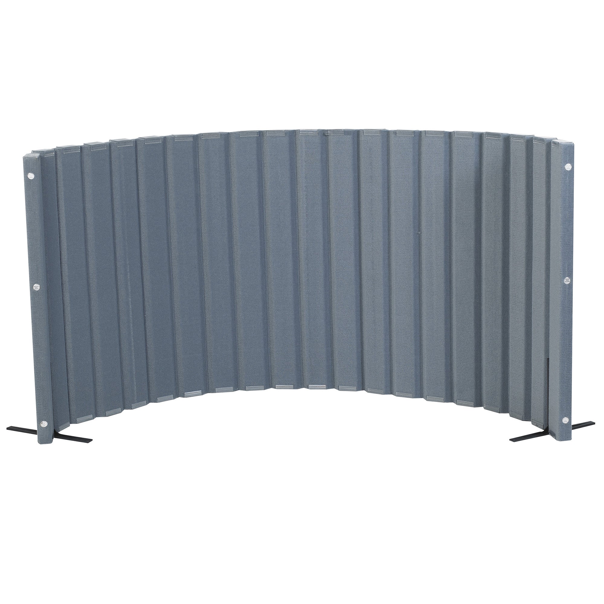 Quiet Divider with Sound Sponge 48" x 10' Wall - Slate Blue