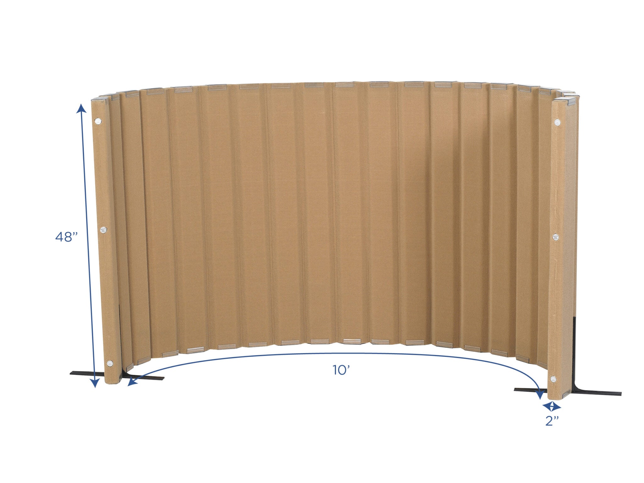 Quiet Divider® with Sound Sponge® Technology - Blueberry - 48" x 10'
