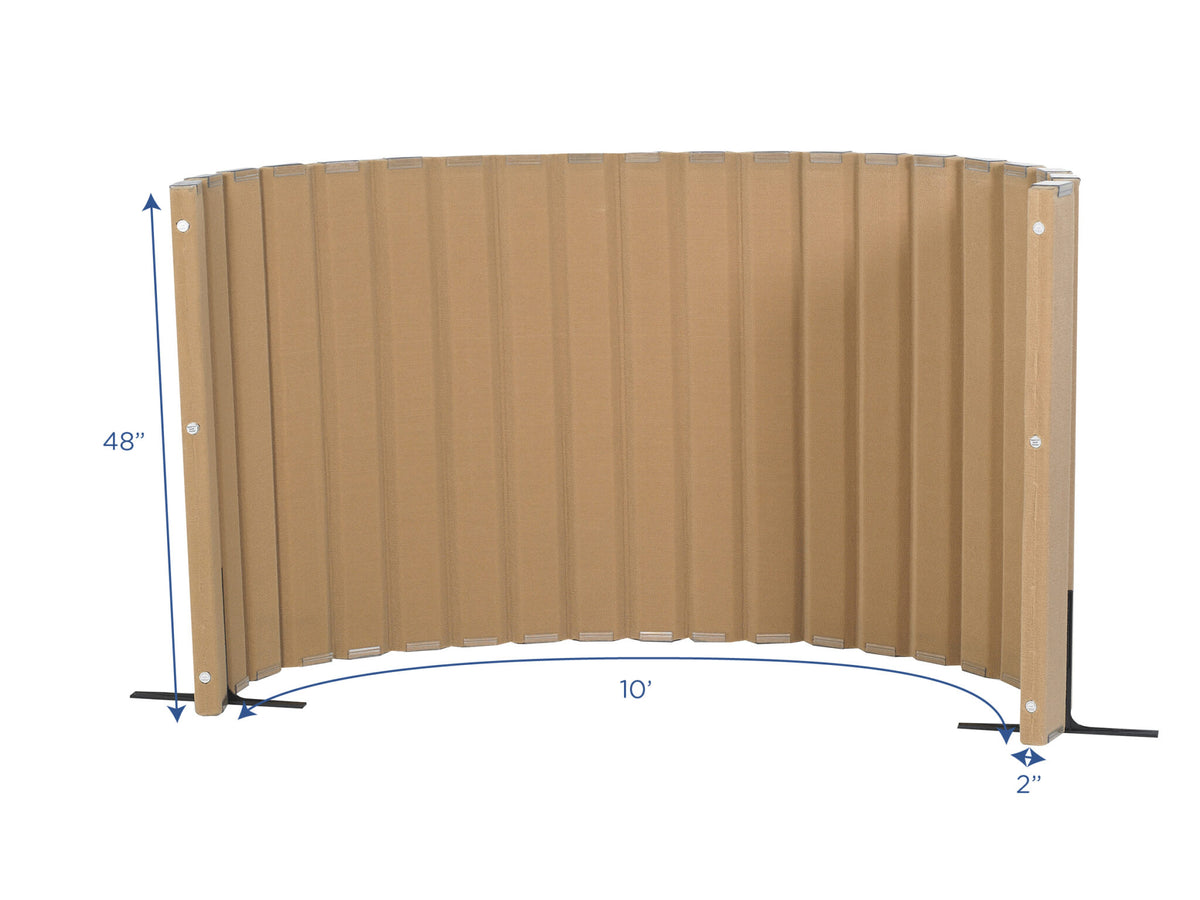 Quiet Divider® with Sound Sponge® Technology - Blueberry - 48" x 10'