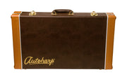 Oscar Schmidt AC449 Hardshell Auto Harp Case. Brown