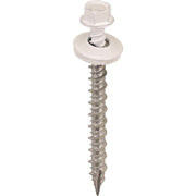 Acorn International 2 In. Washered Bright White Metal To Wood Screw (250 Ct.)