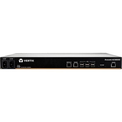Avocent 32 - Port ACS8000 Console System with Dual AC Power Supply and Analog Modem - ACS8032MDAC-400