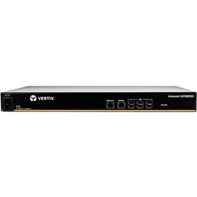 Avocent 32 - Port ACS8000 Console System with Single AC Power Supply, Non - TAA - 32 X RJ45 Serial Ports - ACS8032SAC-400