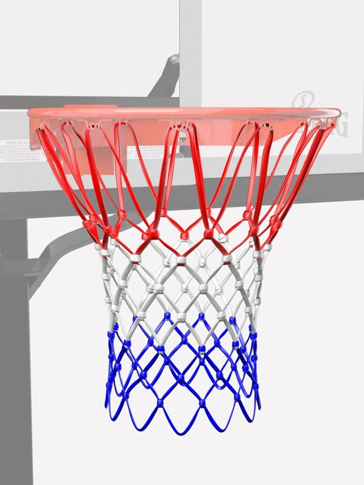 Spalding All Weather Red/White/Blue Net