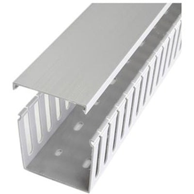 StarTech AD3X3 3x3in Open Slot Wiring Cable Raceway Duct with Cover Lid