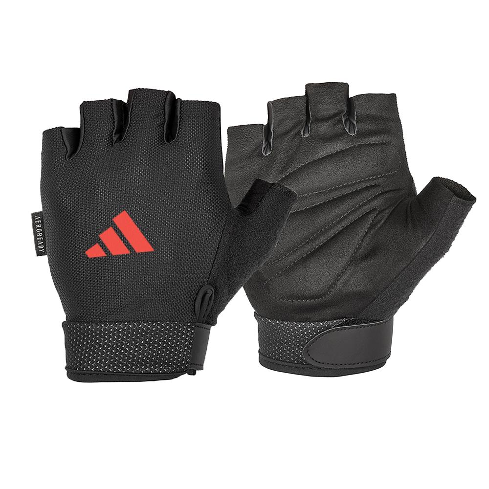 Adidas Essential Adjustable Gloves - Medium, Red