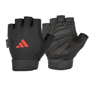 Adidas Essential Adjustable Gloves - Medium, Red
