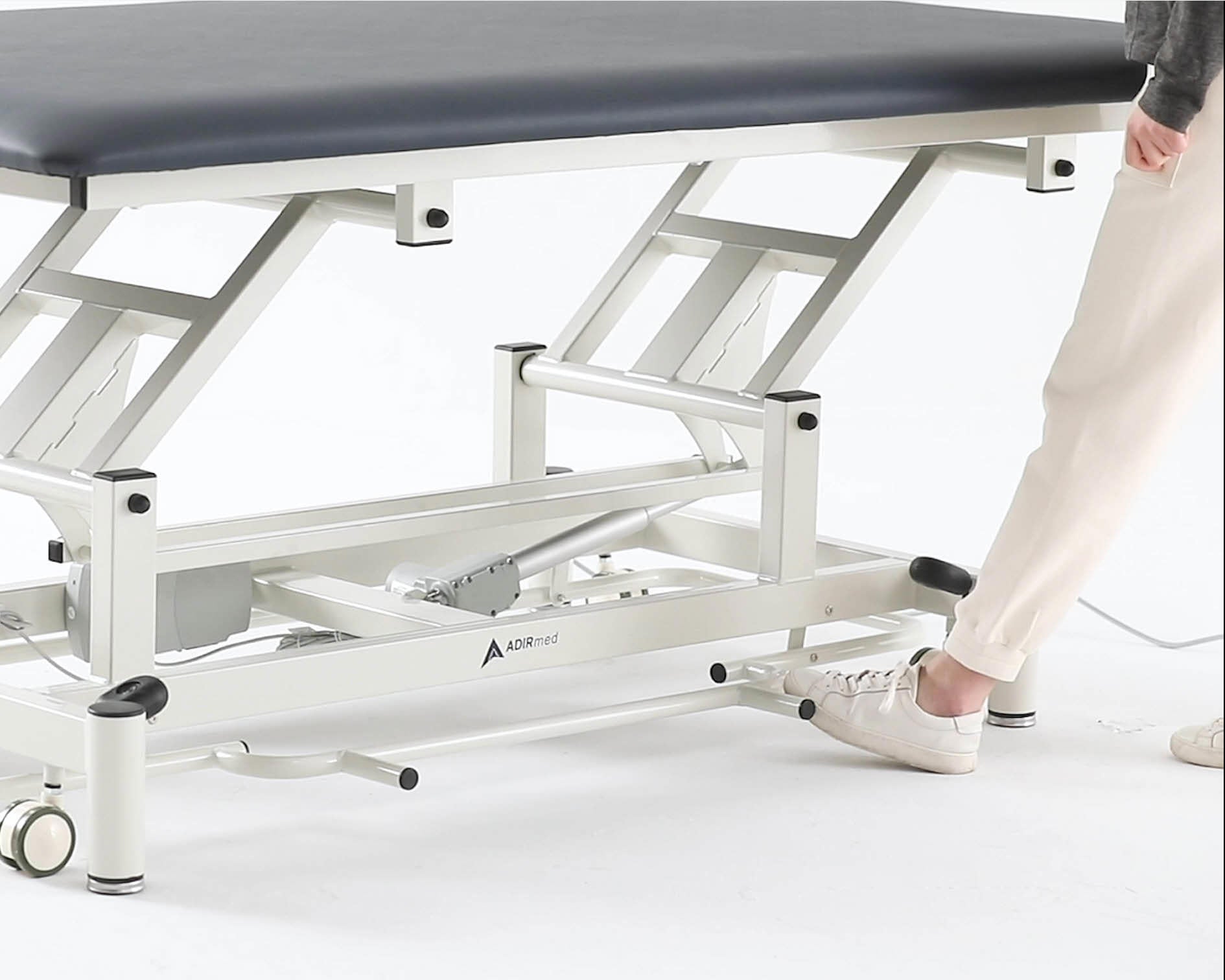 AdirMed 903-02 Antimicrobial Hi-Lo Rehab Power Mat Therapy Table