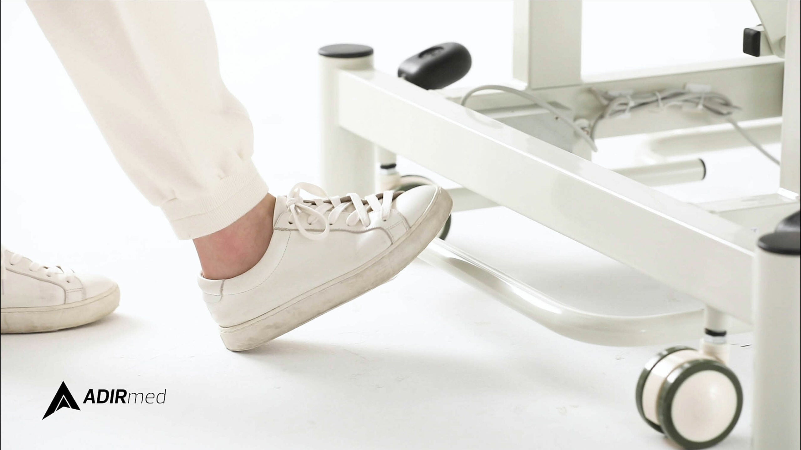 AdirMed 903-02 Antimicrobial Hi-Lo Rehab Power Mat Therapy Table