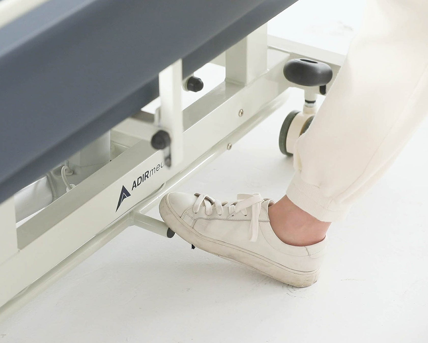 AdirMed 903-03 Antimicrobial Hi-lo Power Changing Table with Padded Side Rails