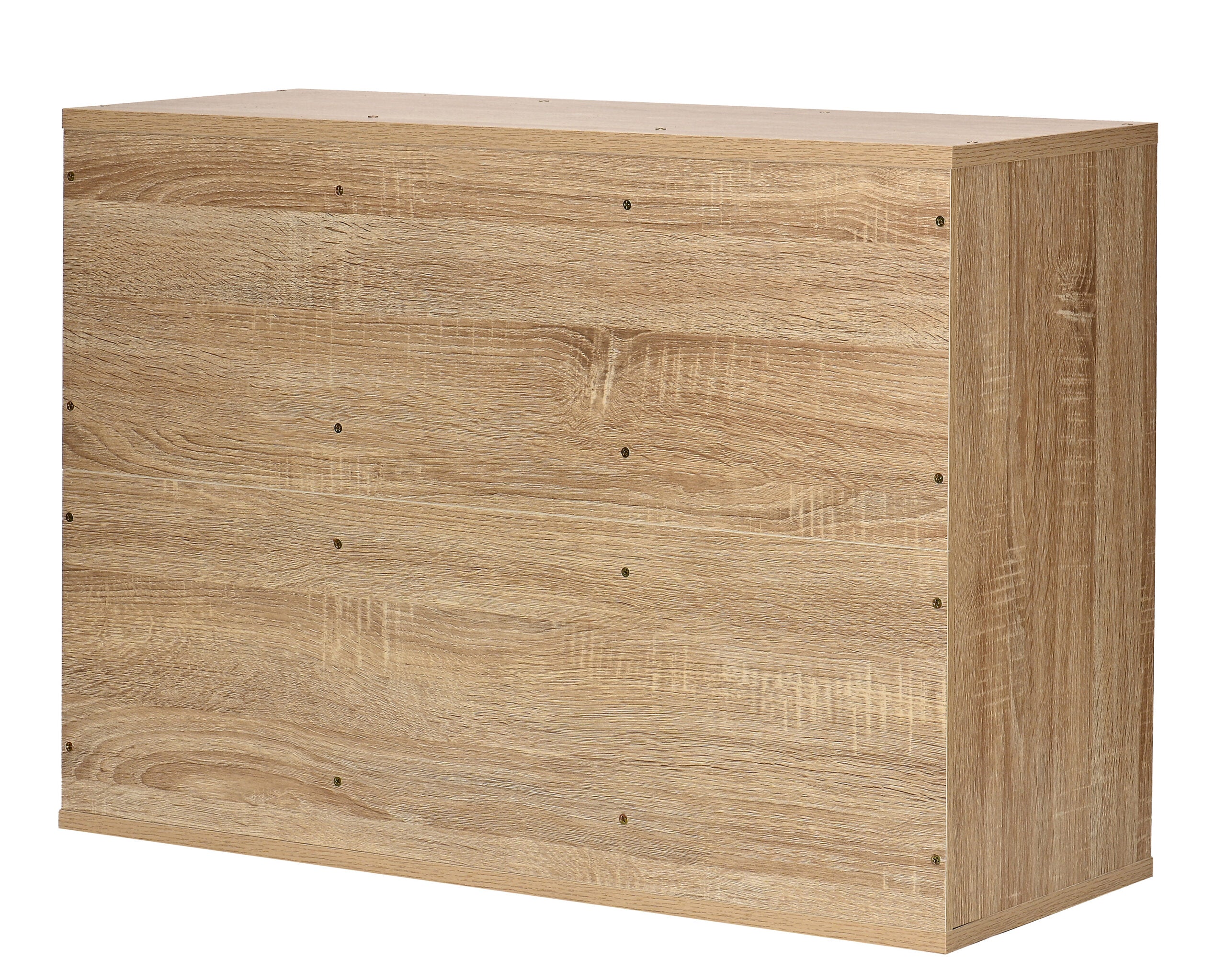 Wooden 27 Compartment Literature Orgnaizer, Medium Oak