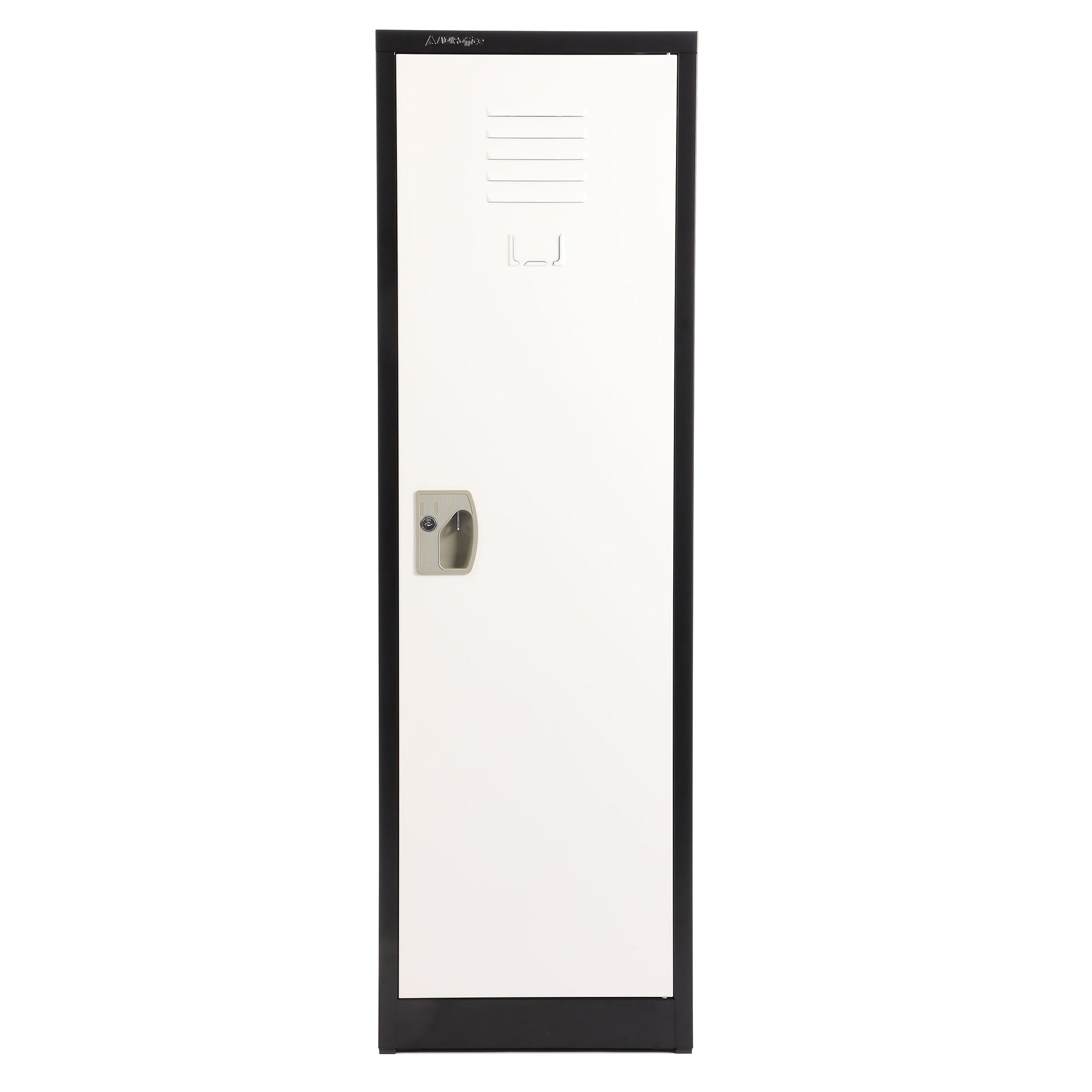 48'' Locker for Kids – Black Body With White Doors 2-Pack