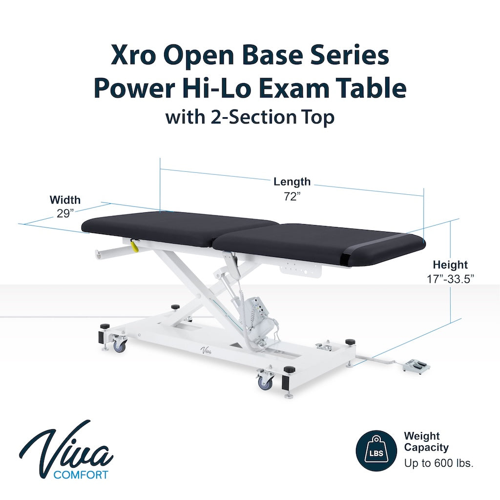 ADI903-20-SERIES Xro Open Base Series Power Hi-Lo Exam Table