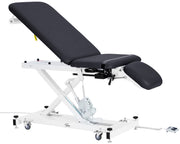 ADI903-22-SERIES Xro 3-Section Open Base Series Power Hi-Lo Exam Table with Stirrups and Leg Cushions
