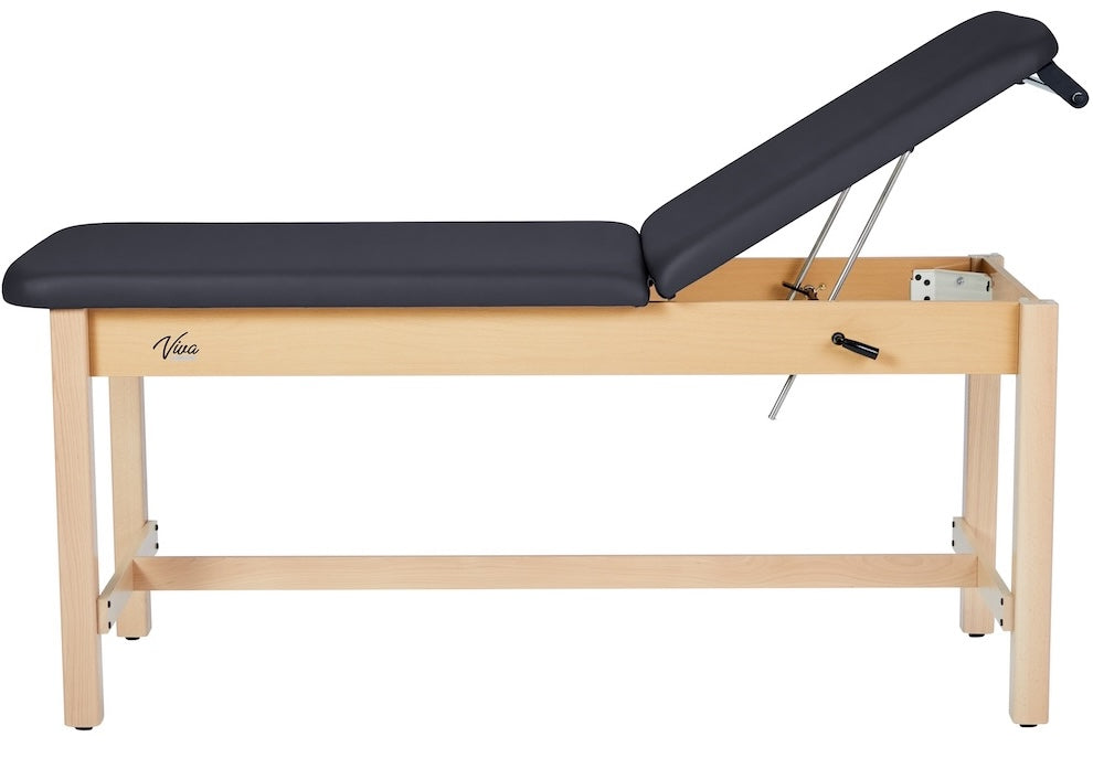 Aristo H-Brace Table，27'',Tilted Mattress,Black