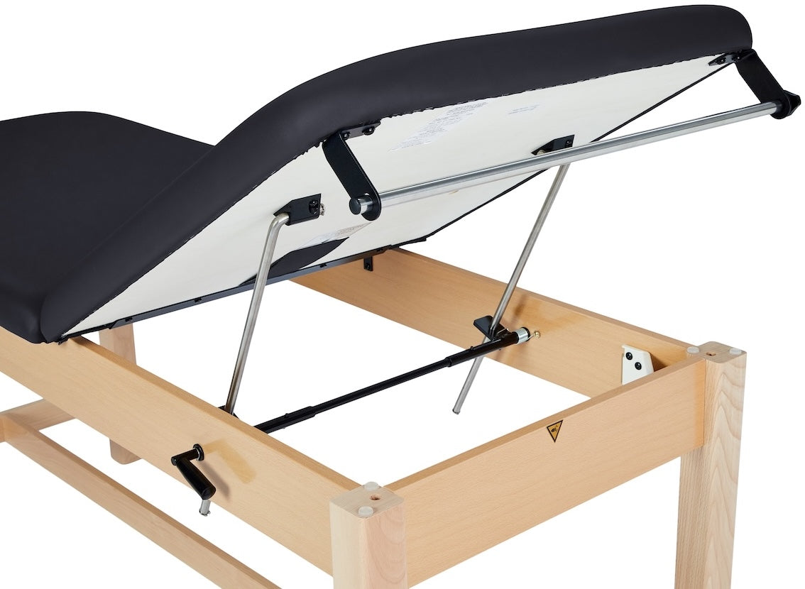 Aristo H-Brace Table，27'',Tilted Mattress,Black