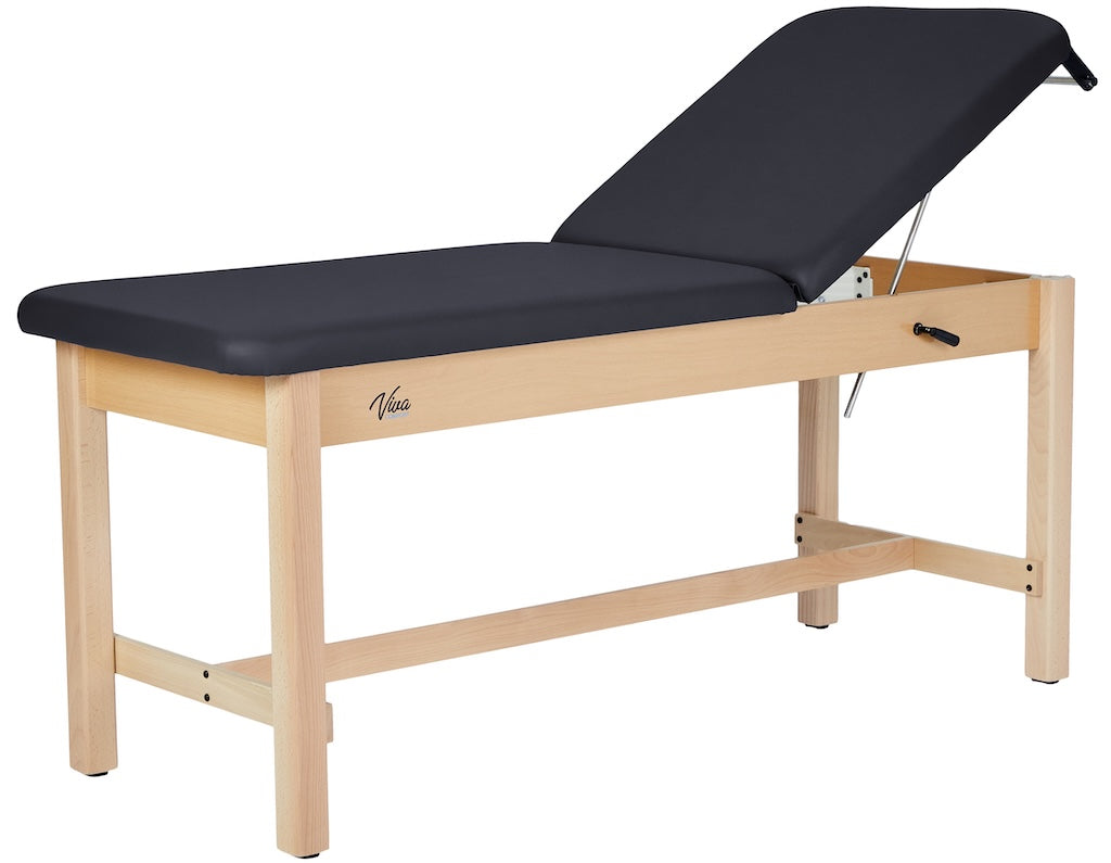 Aristo H-Brace Table，27'',Tilted Mattress,Black