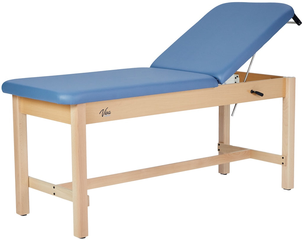 Aristo H-Brace Table，27'',Tilted Mattress,Blue