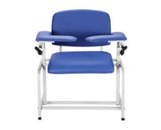 Bariatric Padded Blood Drawing Chair - Blue